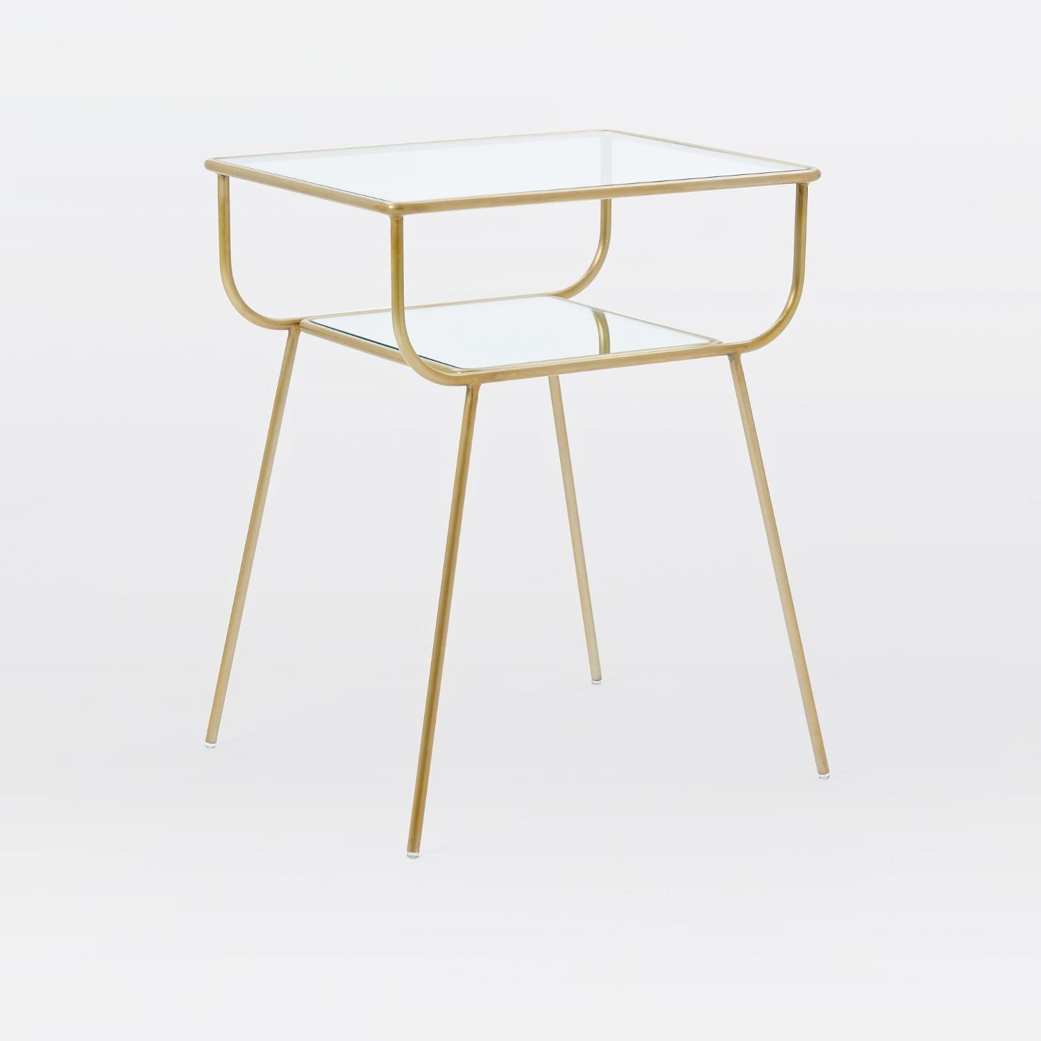 West Elm Curved Terrace Nightstand - image-4