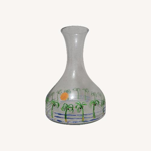 Used Anthropologie Glass Decanter Water Pitcher Carafe for sale on AptDeco