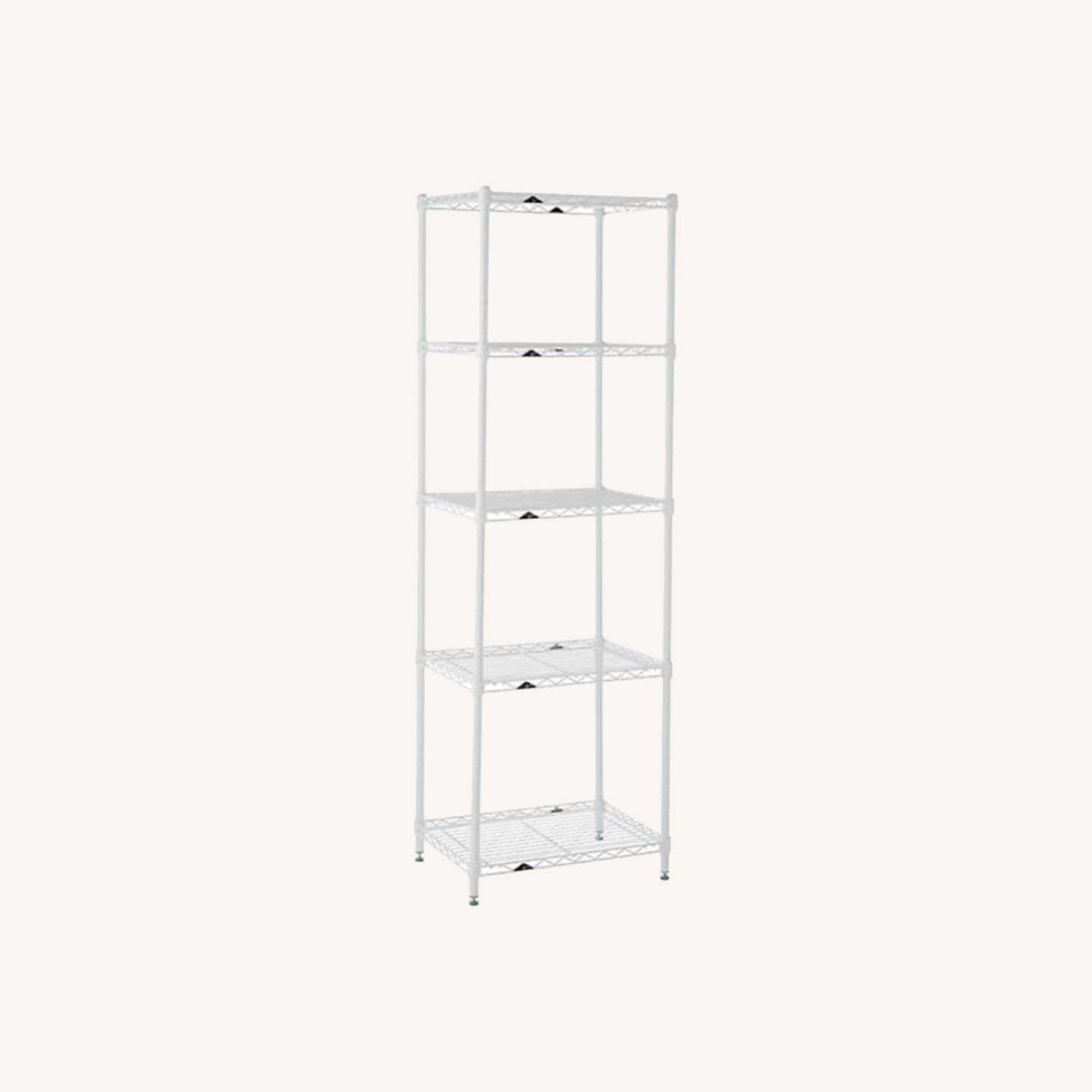 InterMetro Storage Tower in White AptDeco