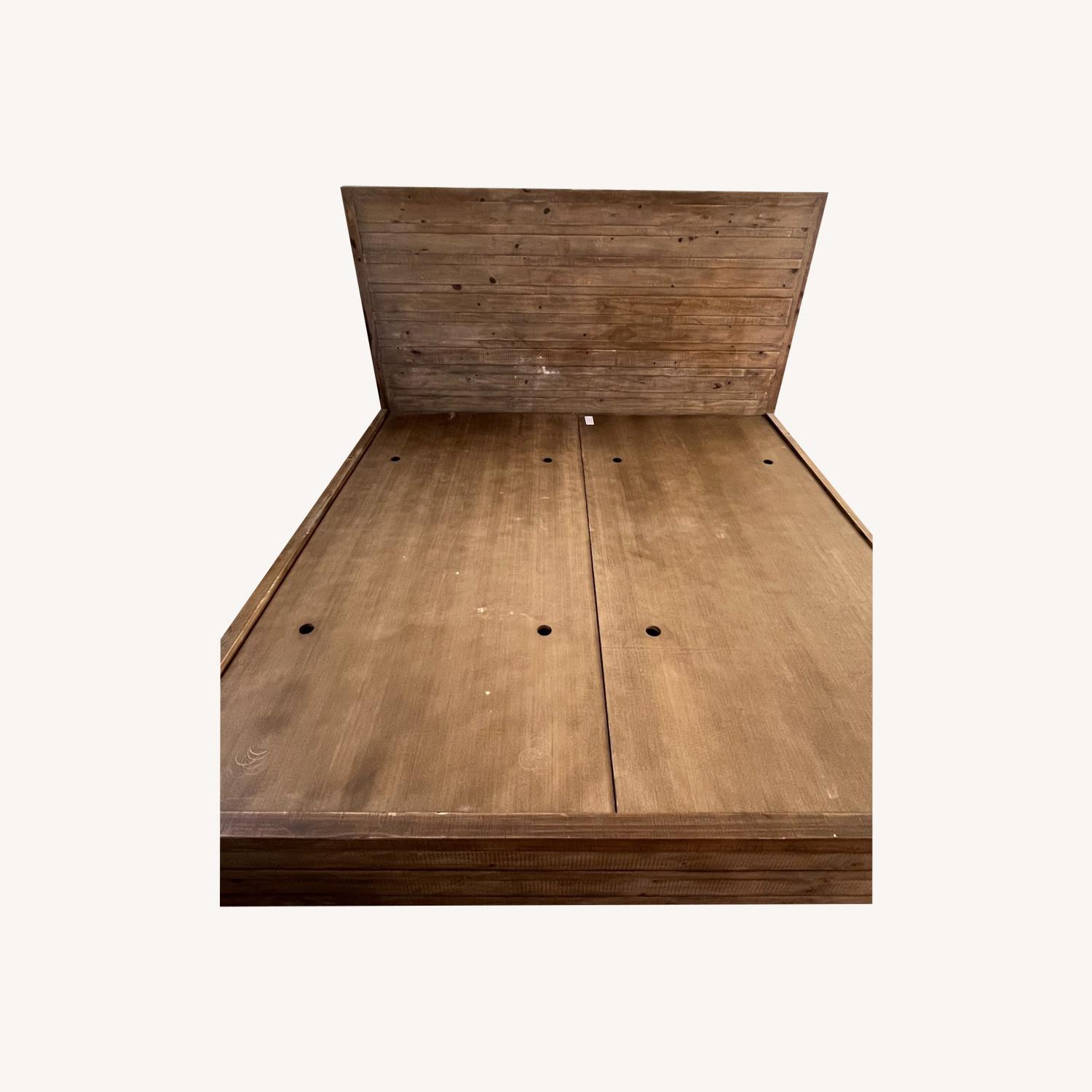 Restoration Hardware Platform Bed with Storage - image-0