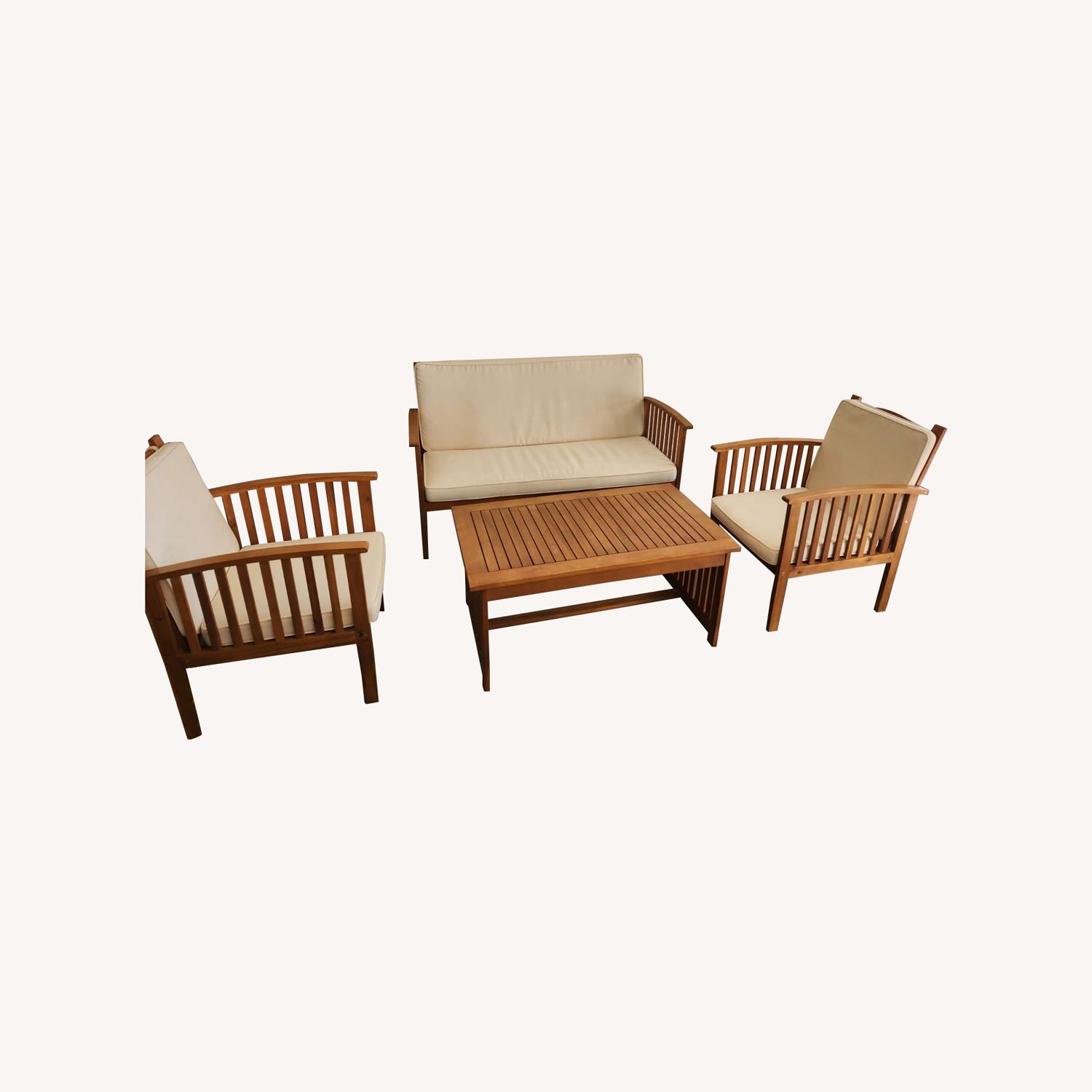 Macy's Outdoor Sofa Set AptDeco