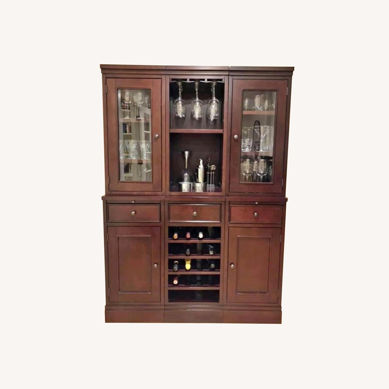 Pottery Barn 6 Piece Modular Bar AptDeco
