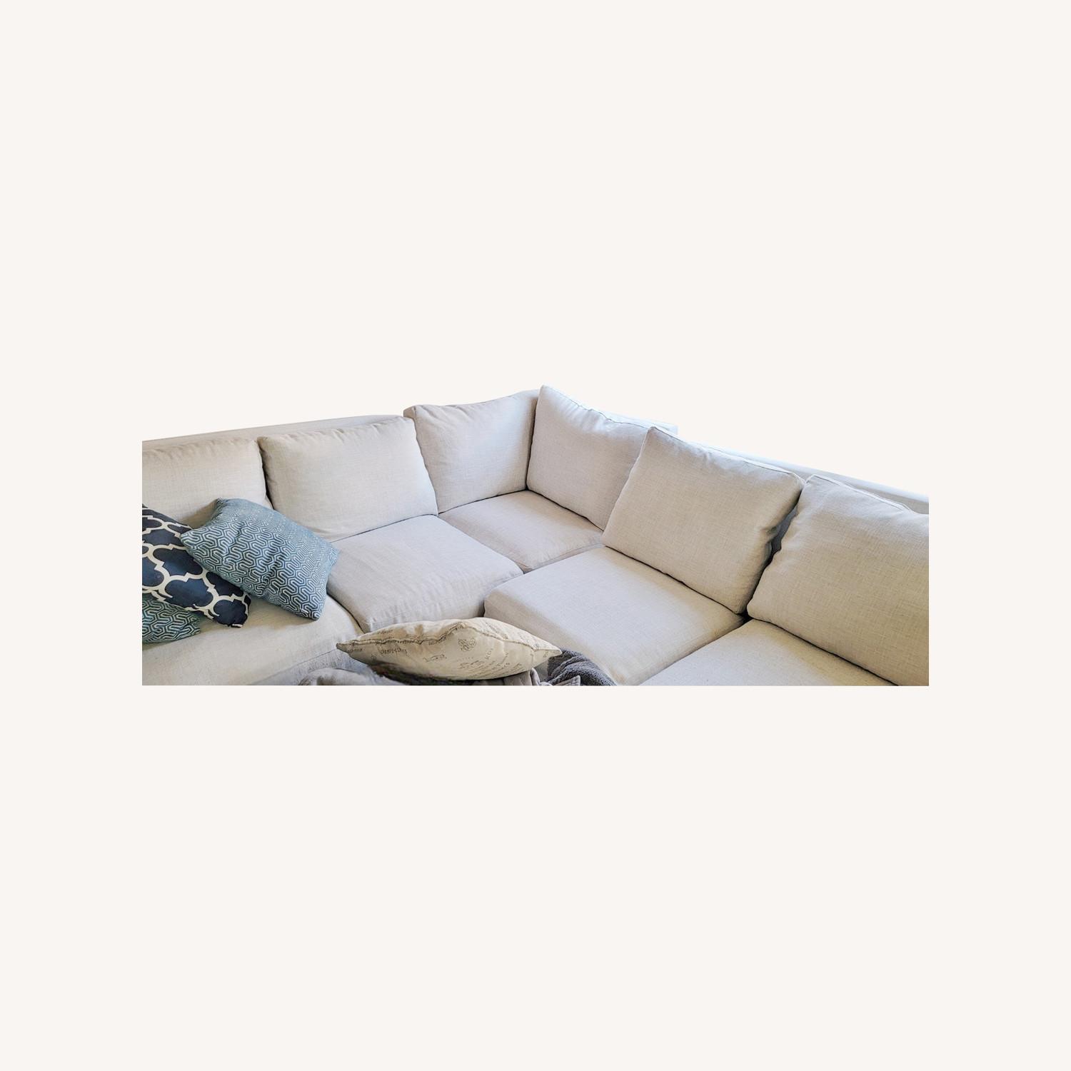Pottery Barn Tux Sectional Sofa AptDeco