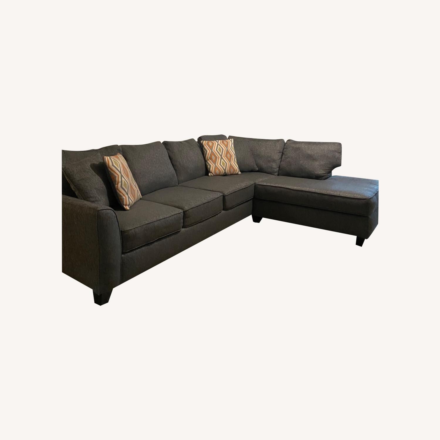 Ashley Furniture Grey Sectional AptDeco