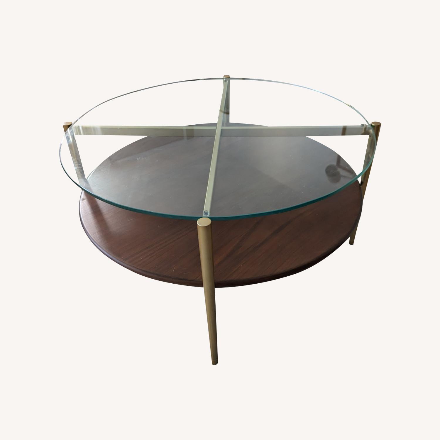 West Elm Mid-Century Round Coffee Table - image-0