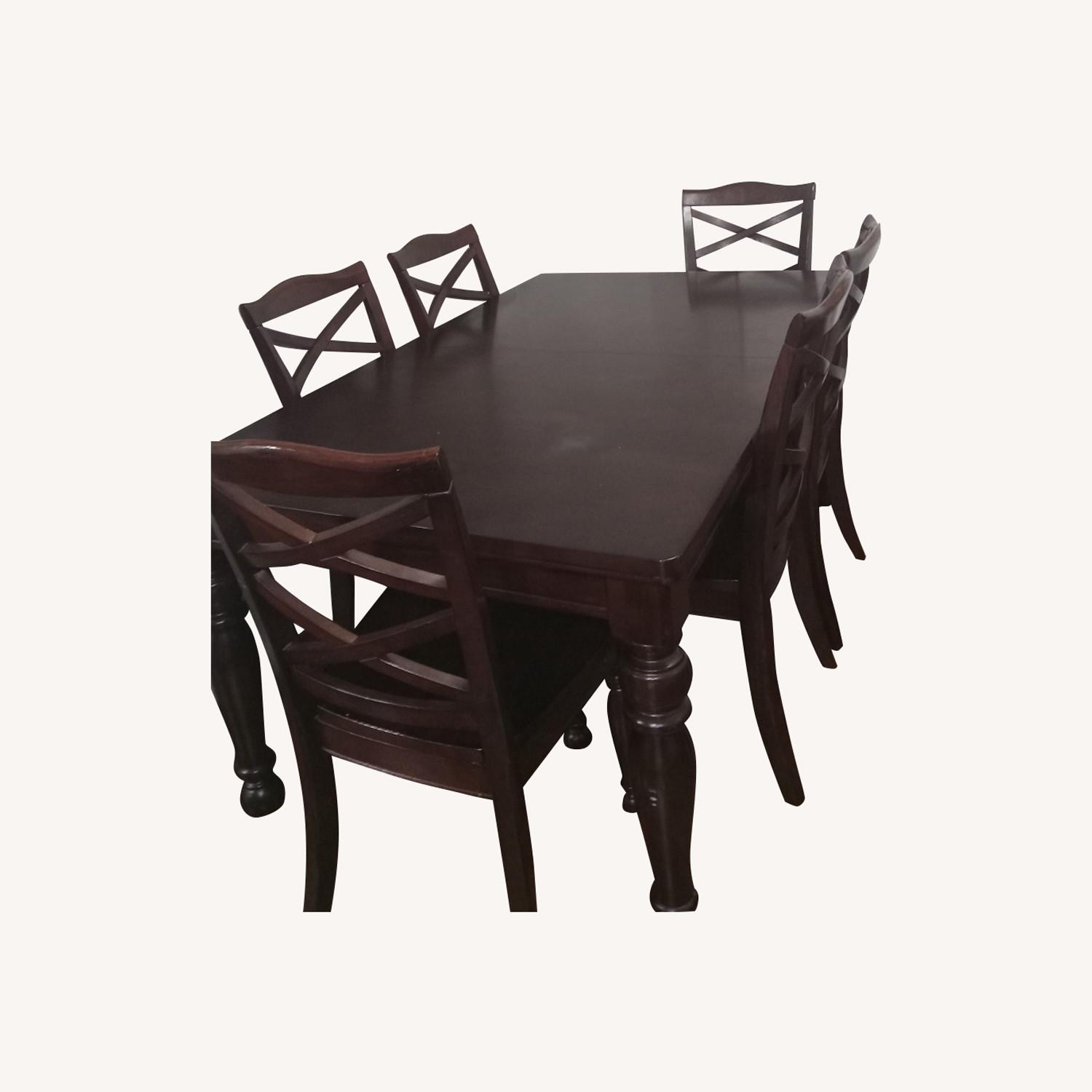 Ashley Dining Set with 6 Chairs - image-0