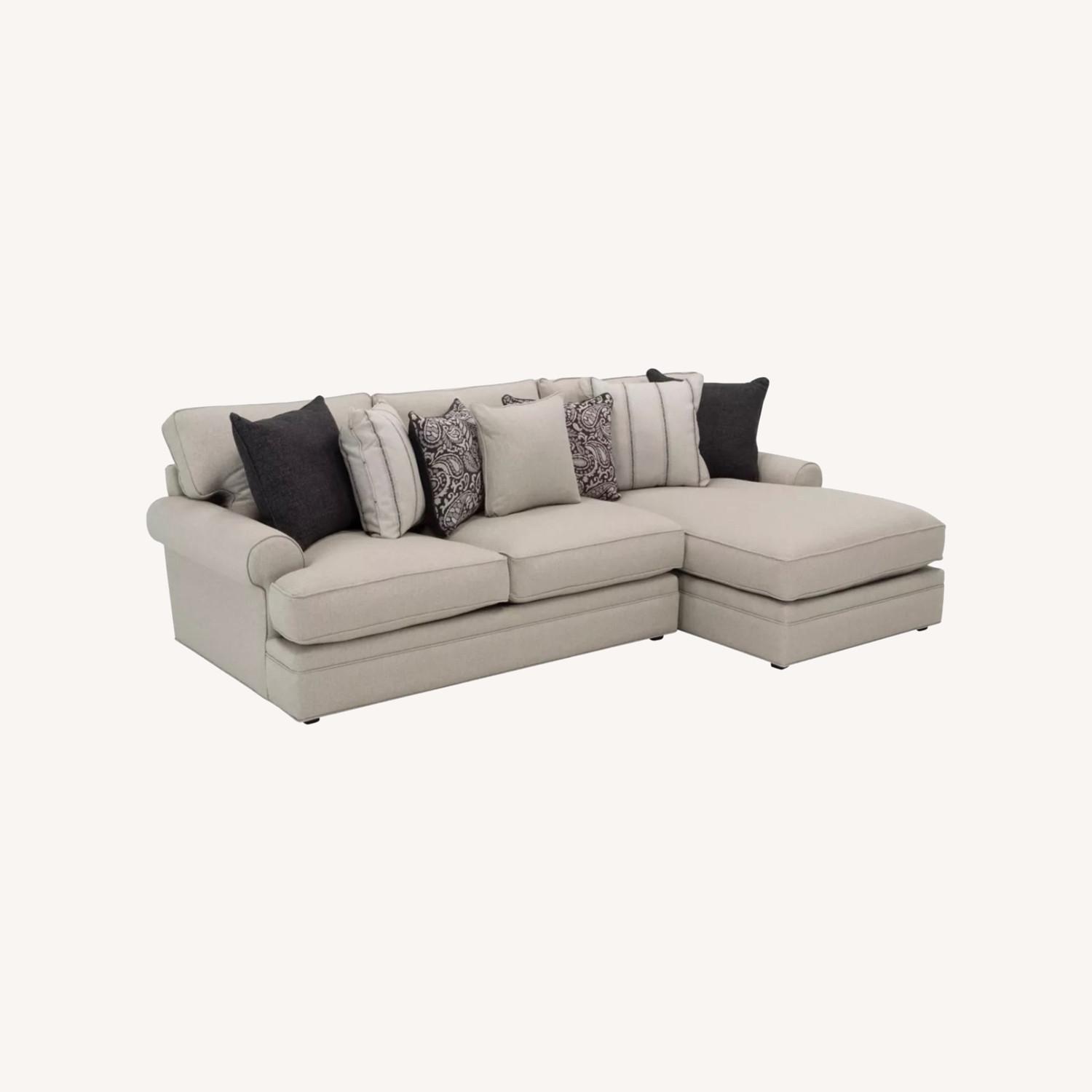 Raymour & Flanigan Wilkinson 2-Pc Sectional Sofa - image-0