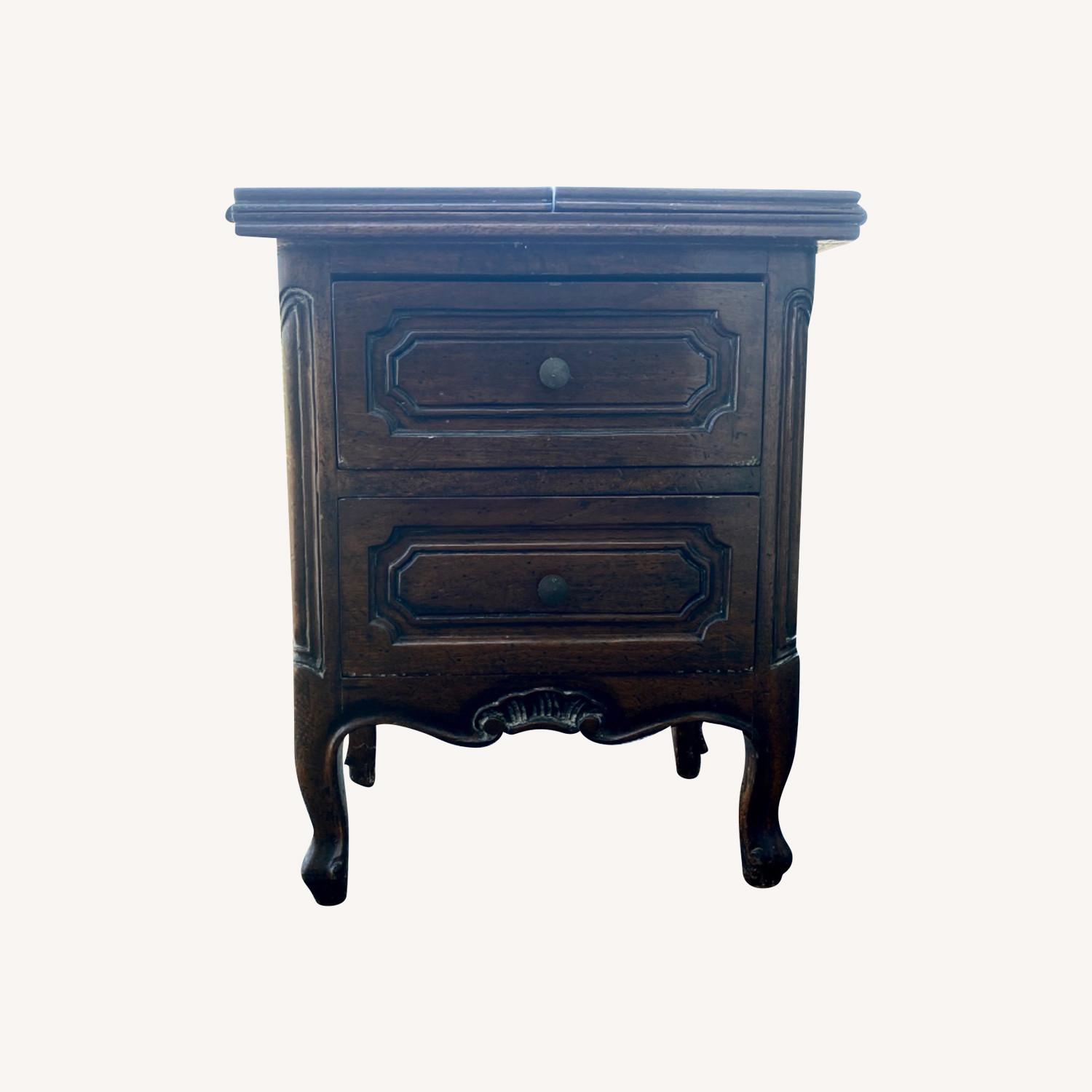 Small Antique Side Table - image-0