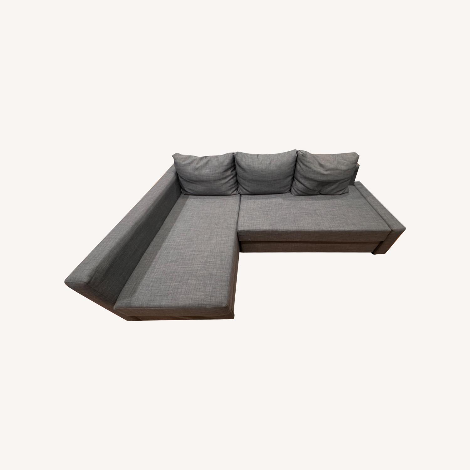 IKEA FRIHETEN Sleeper Sofa - image-0