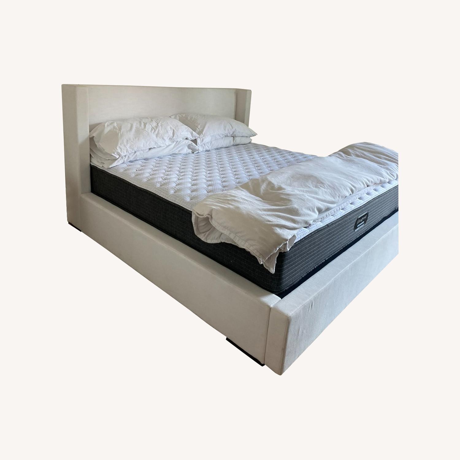 Restoration Hardware Lawson King Bed with Storage - image-0