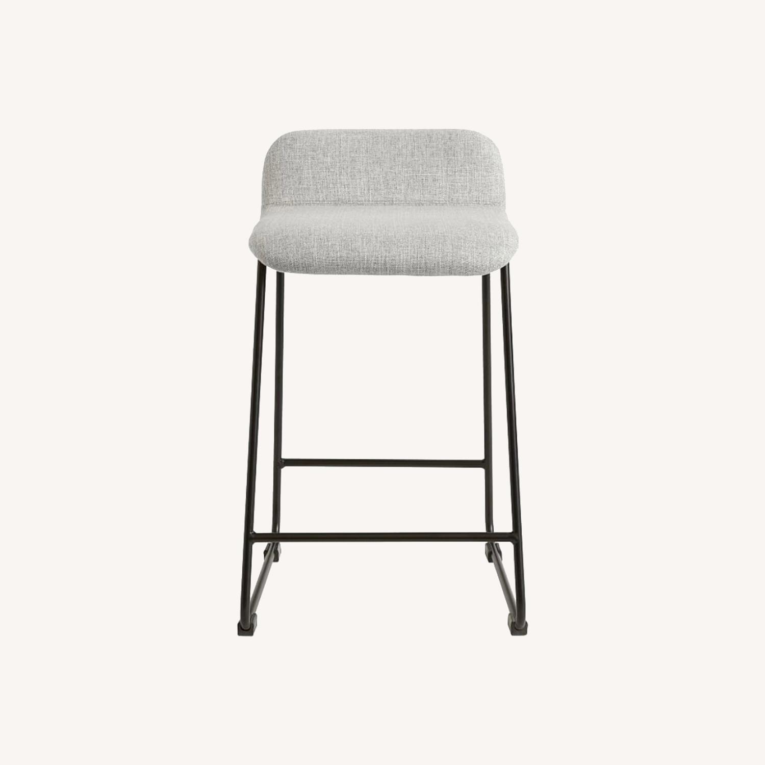Pottery Barn Zoe Metal Counter Stools AptDeco
