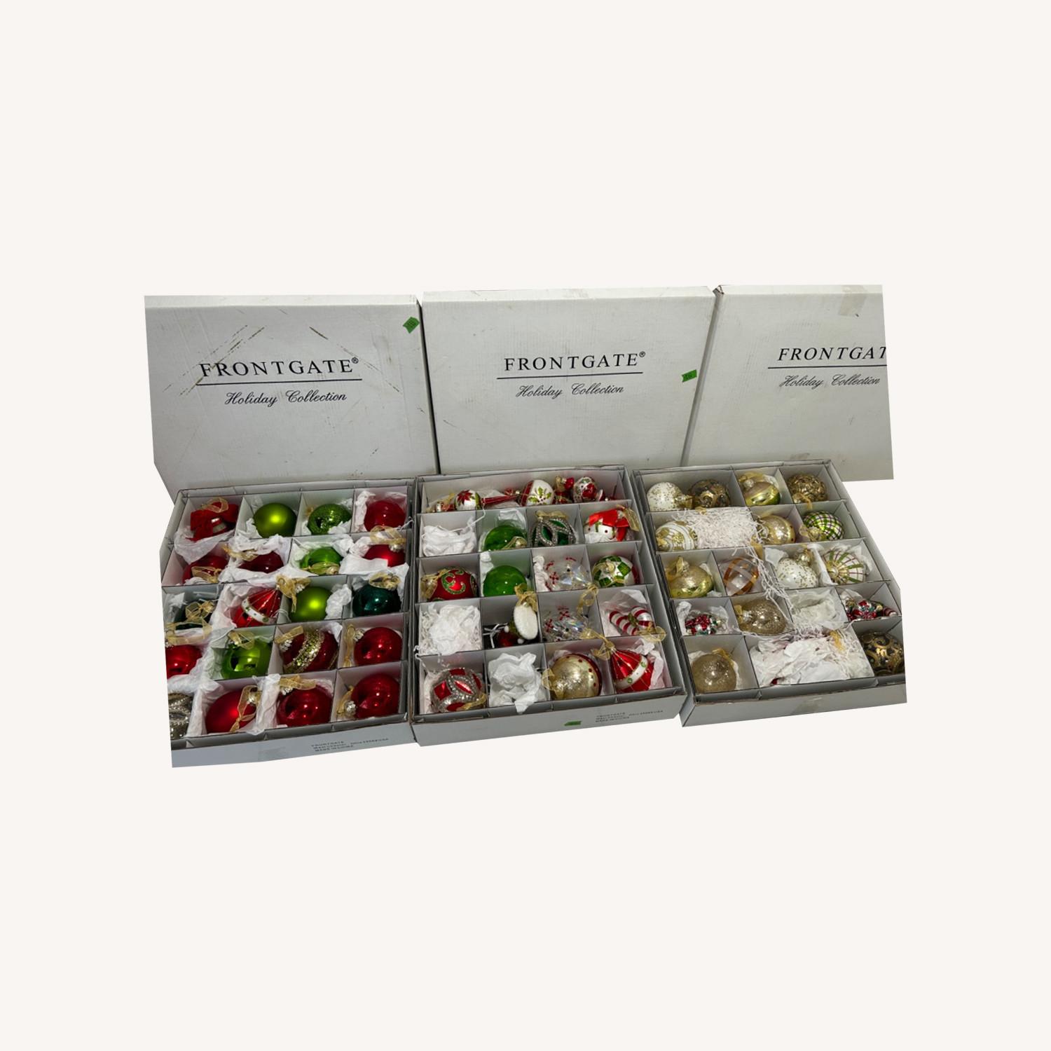 Frontgate Holiday Cheer 60 piece Ornament Set - image-0