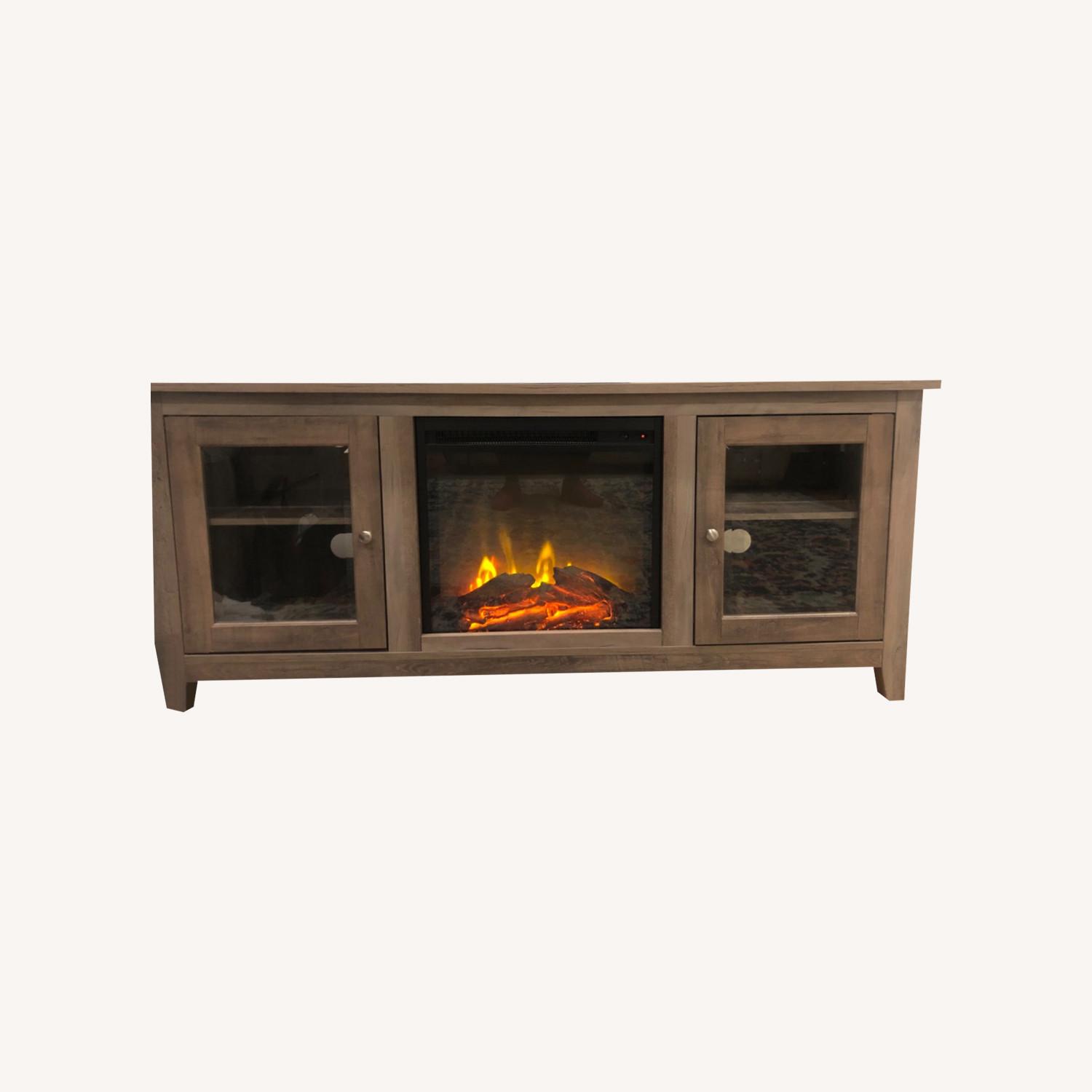 Wayfair Fireplace Tv Stand AptDeco
