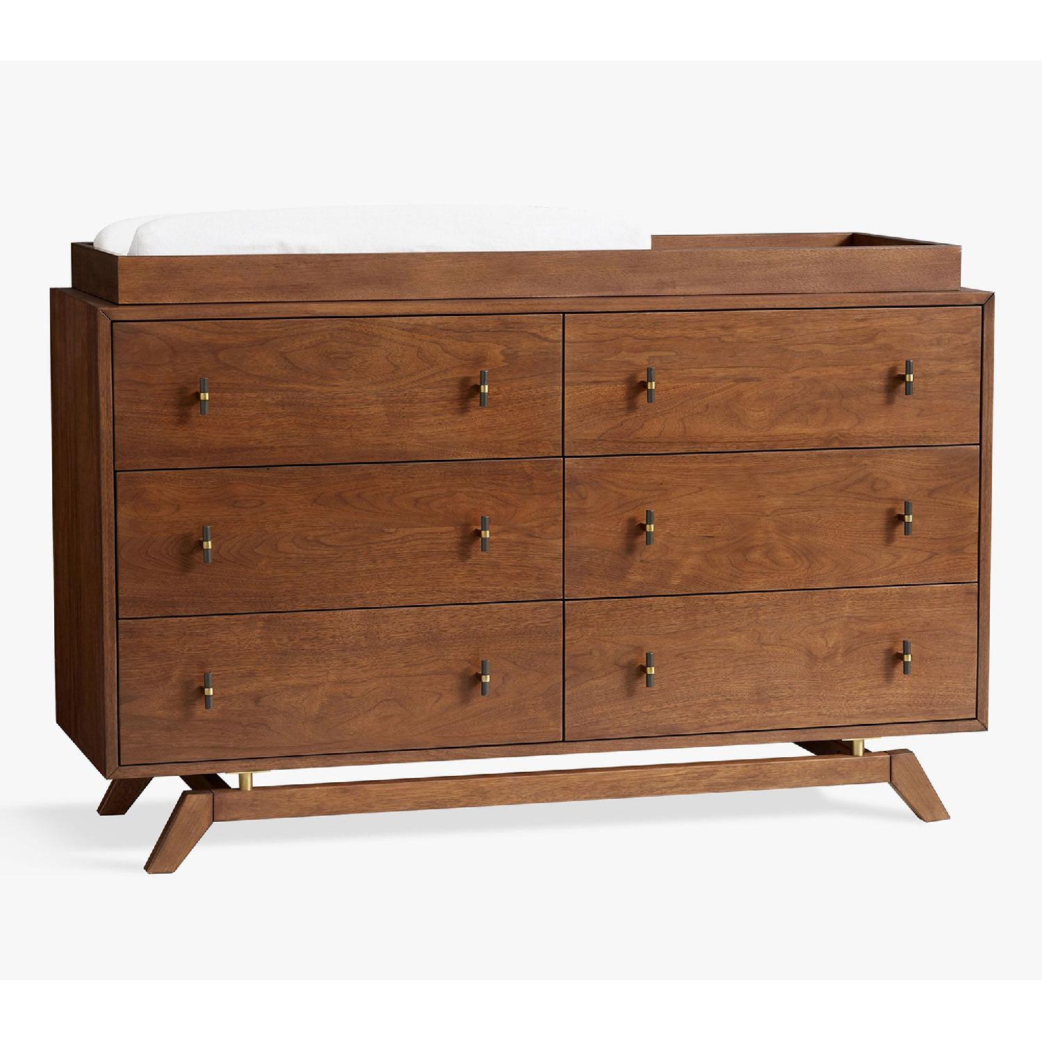 Pottery Barn Kids Dresser W Changing Table Topper - image-6