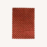 Luxury Modern Hand-Knotted Red & Gold 5x8 Rug