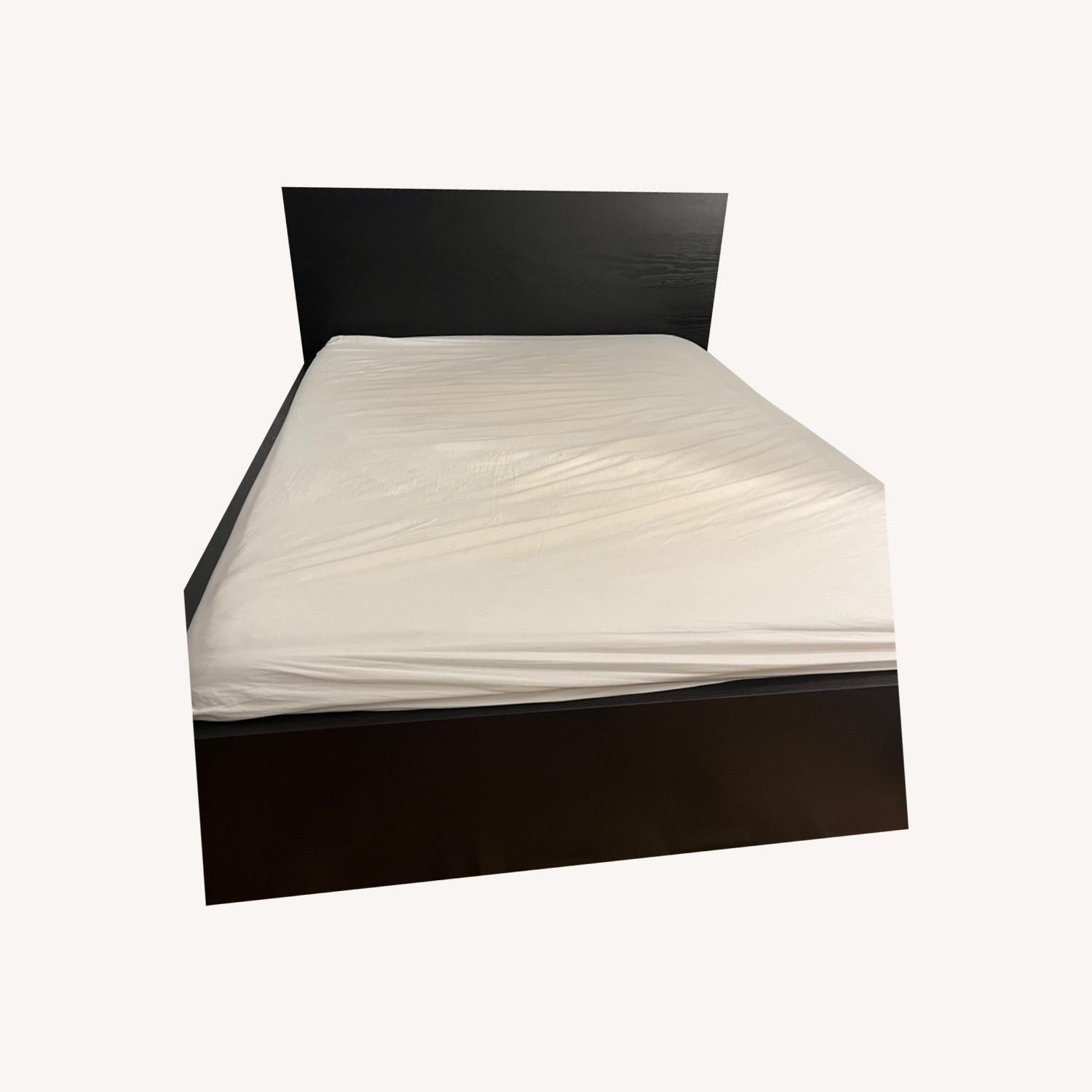 Black IKEA Malm Queen Bed - AptDeco