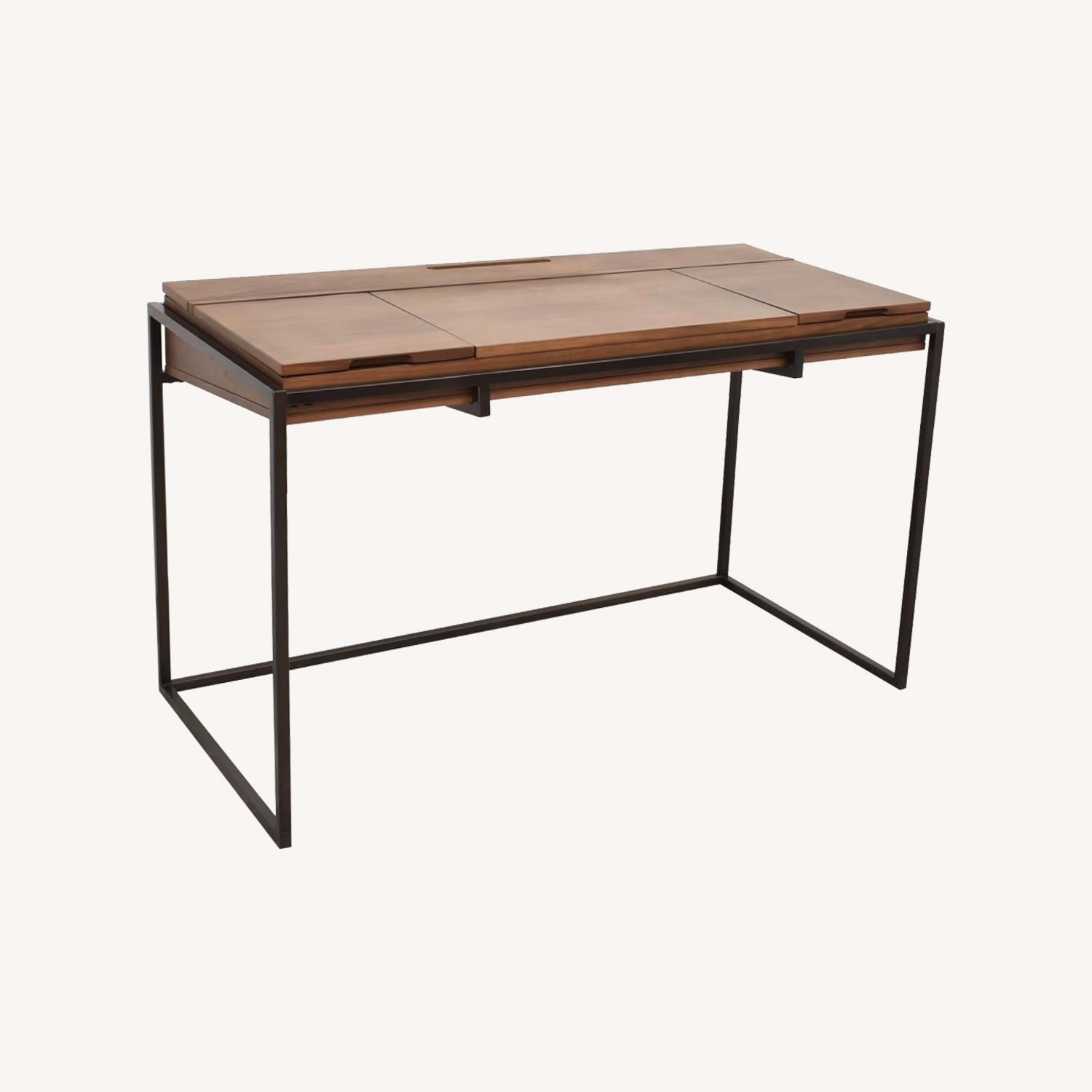 Article Oscuro Walnut Writing Desk - image-0