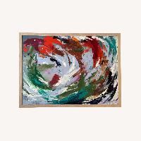Original Abstract Painting by Sara Brown - AptDeco