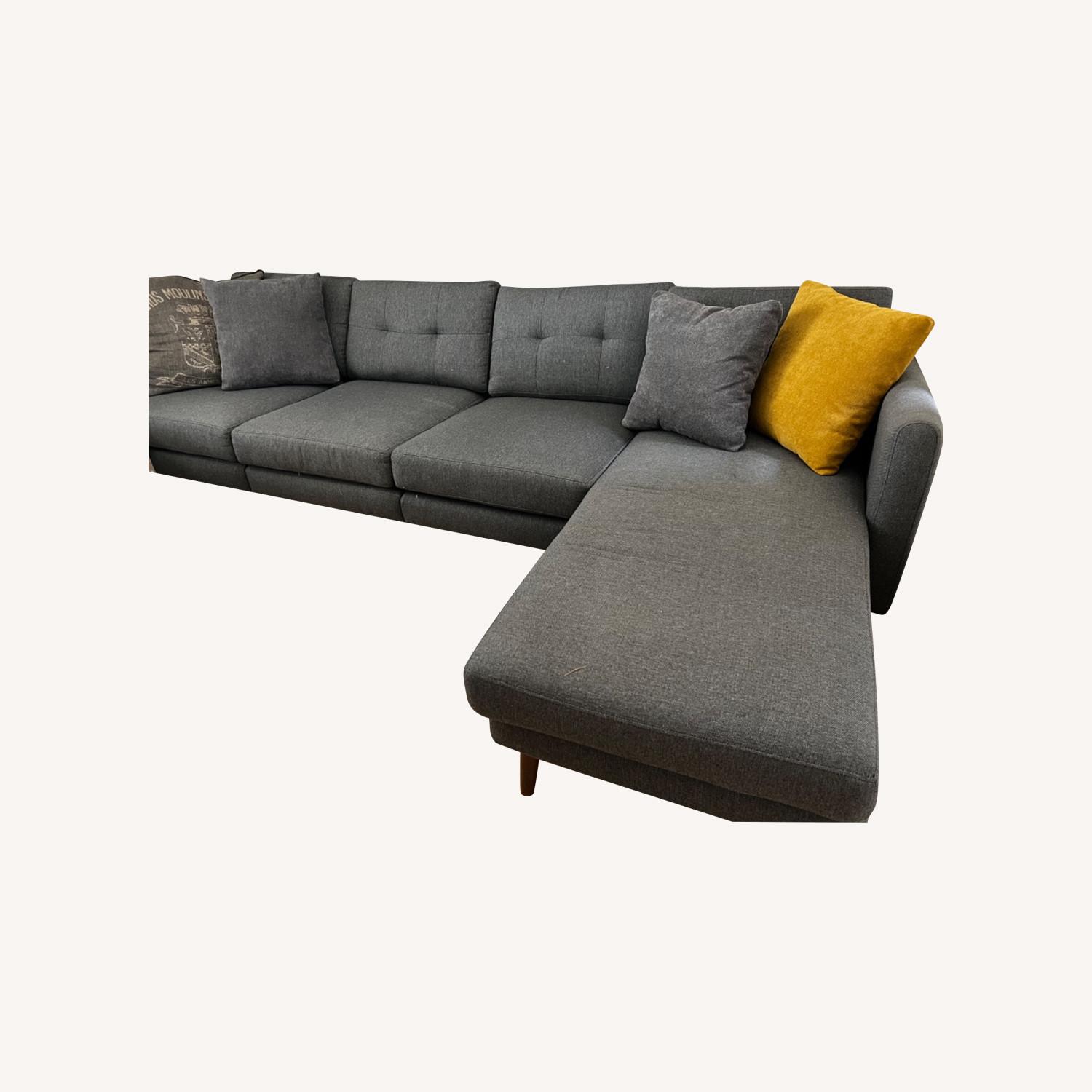 Burrow Block Nomad Double Chaise Sectional - AptDeco
