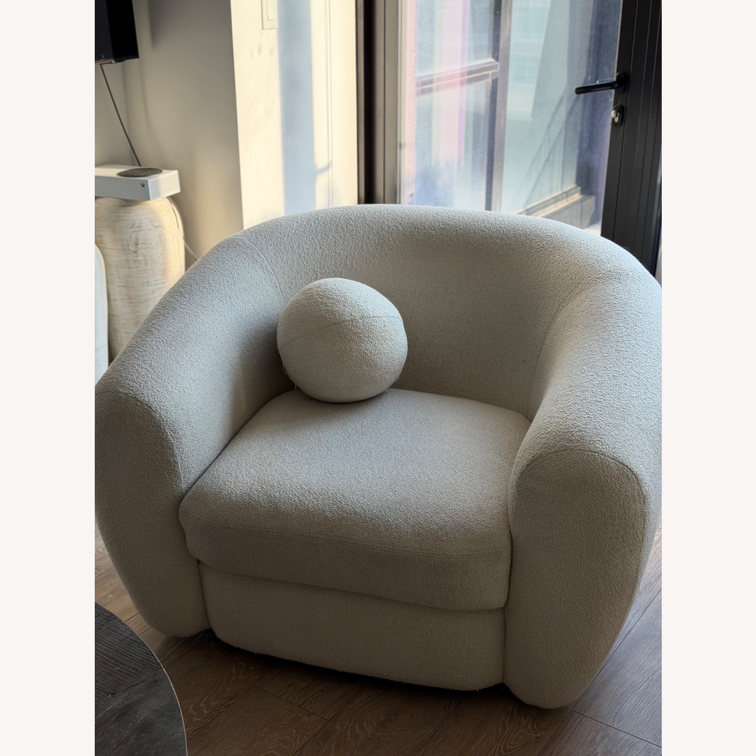 Restoration Hardware Sylvain Chair Italian Boucl - image-4