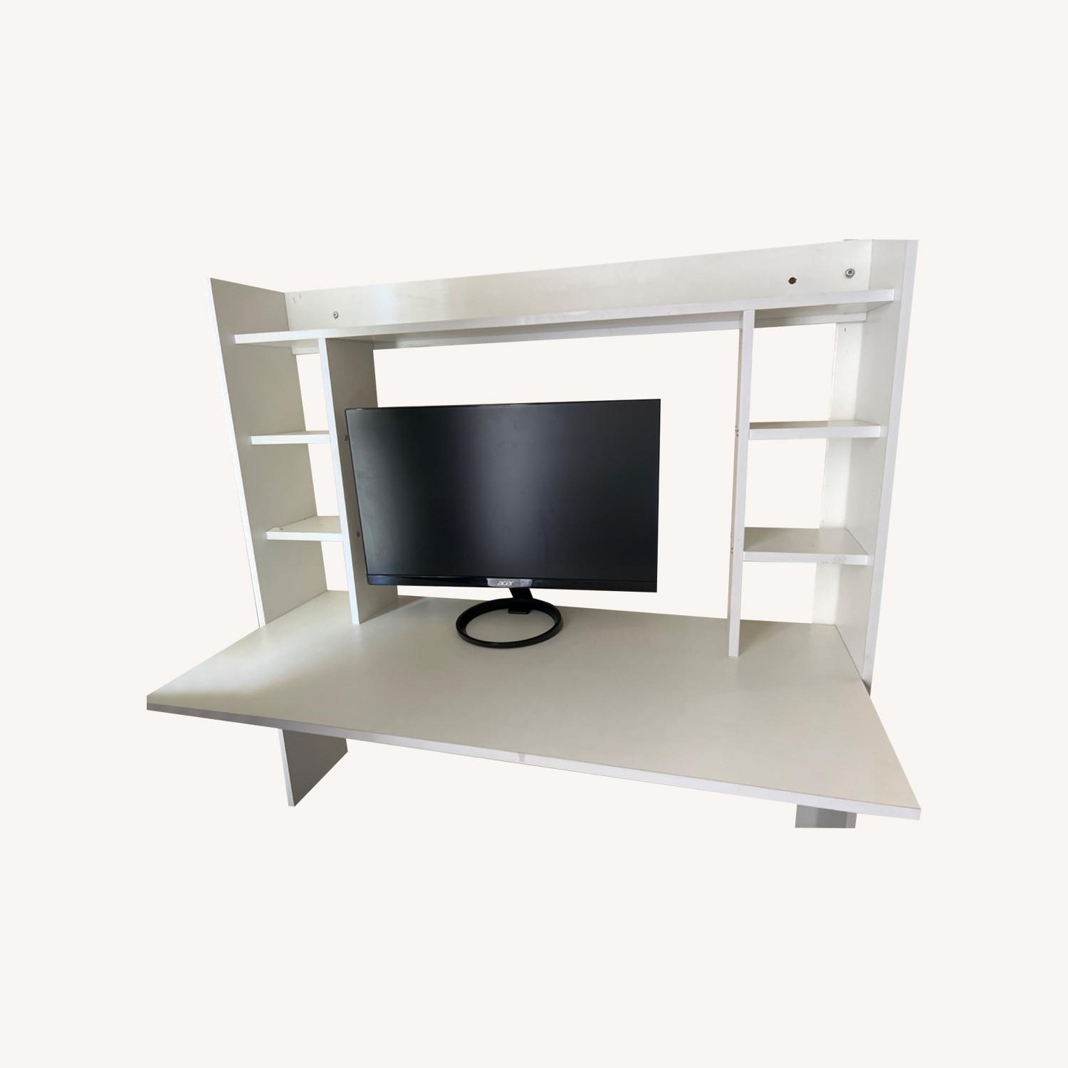 Floating Computer Office Desk - image-0