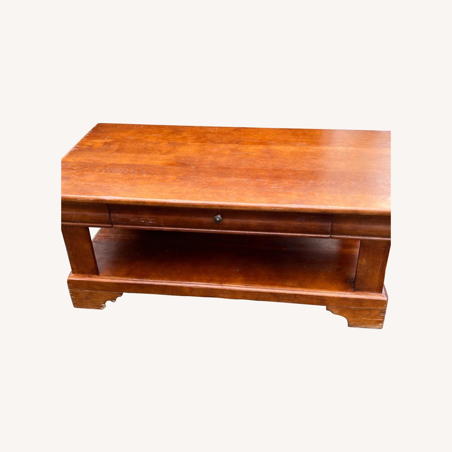 ABC Carpet & Home Rectangular Wood Coffee Table - image-0