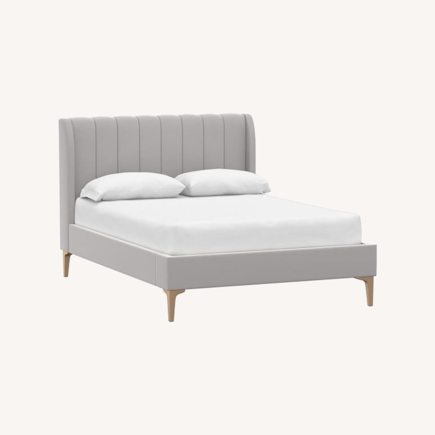 Pottery Barn Avalon Upholstered Full Bed - image-0