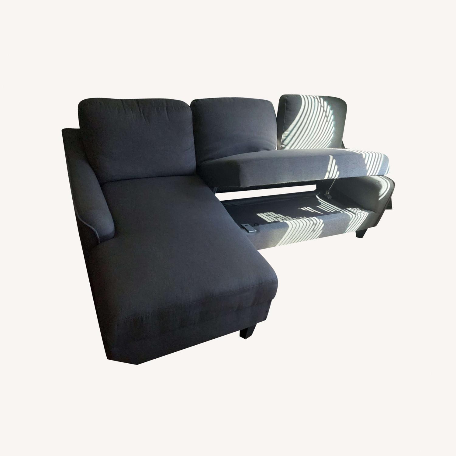 Jarreau Sofa Chaise Sleeper AptDeco