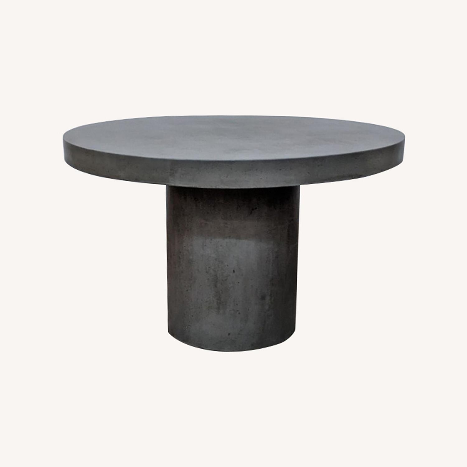 HD Buttercup Round Concrete Dining Table - image-0