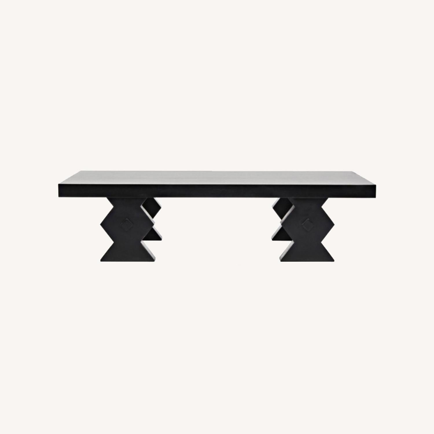 Suzu Hand Rubbed Black Coffee Table - image-0