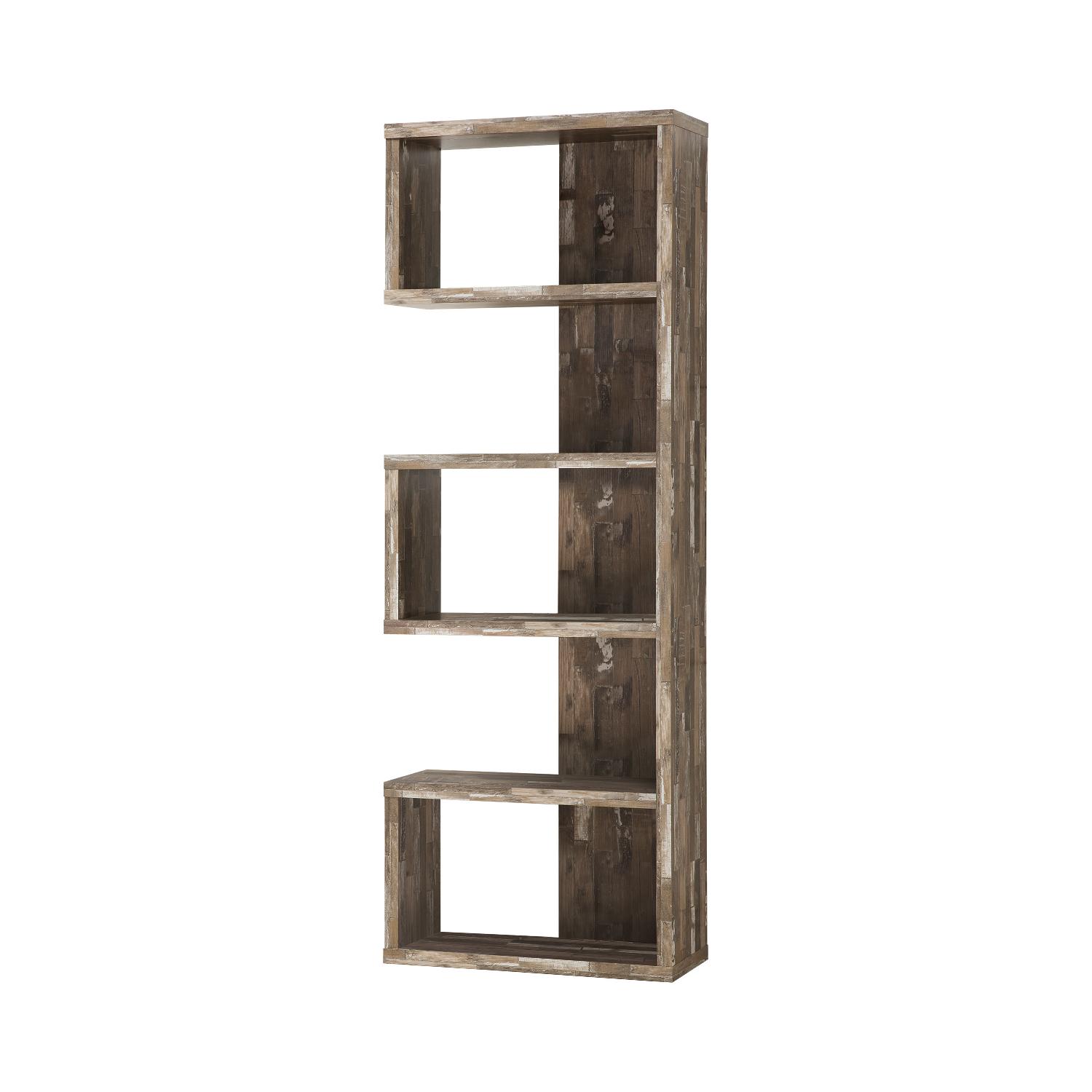 Coaster Fine 5-Tier Bookcase Salvaged Cabin - image-4