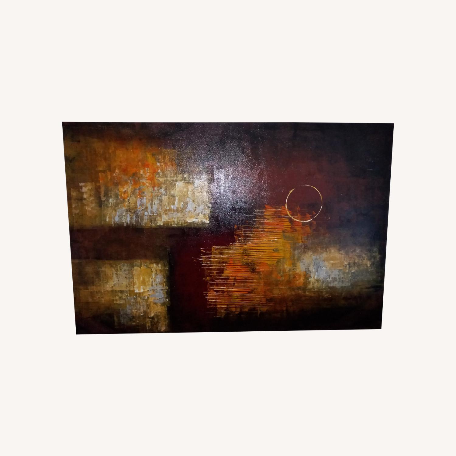 Abstract Acrylic on Canvas - image-0