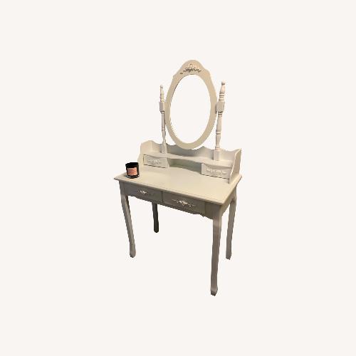 Used Classic Vanity with Rosette Details for sale on AptDeco