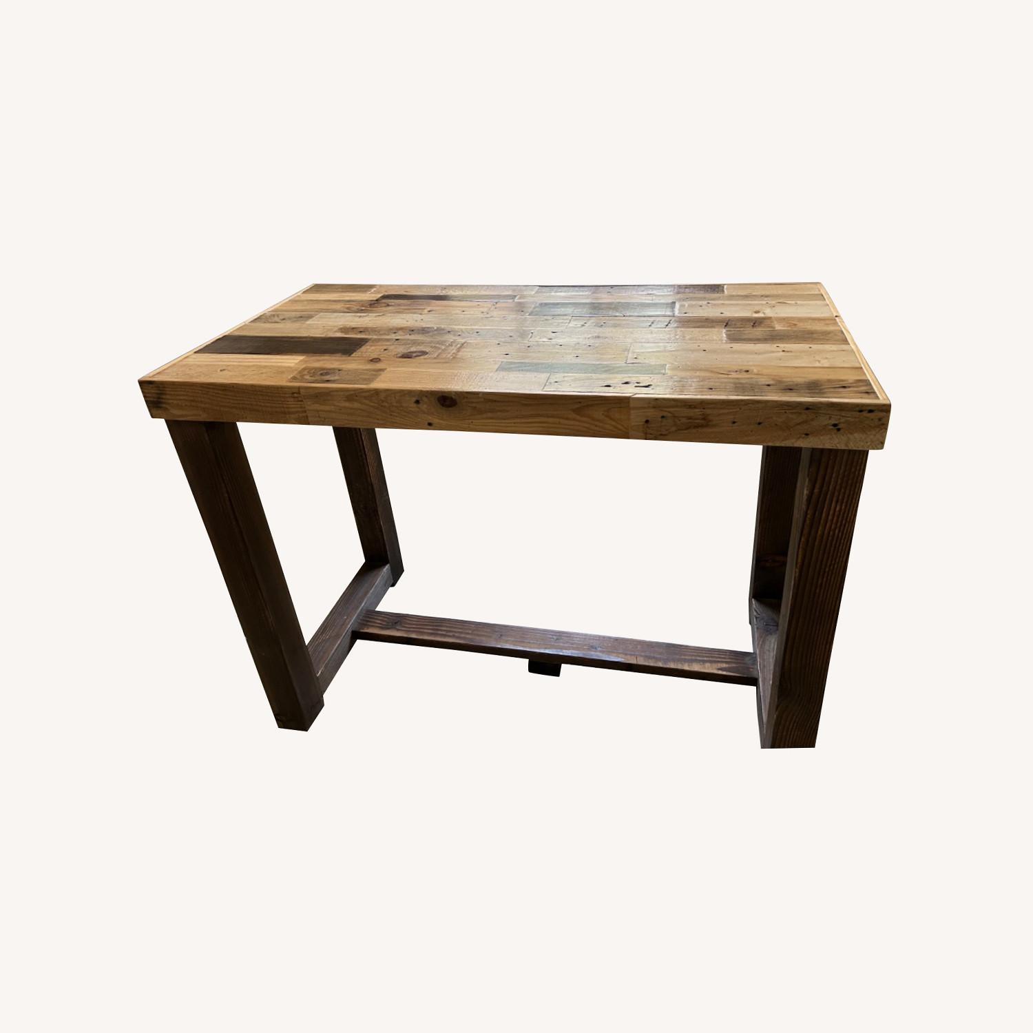 Reclaimed Wood Counter Height Table - image-0