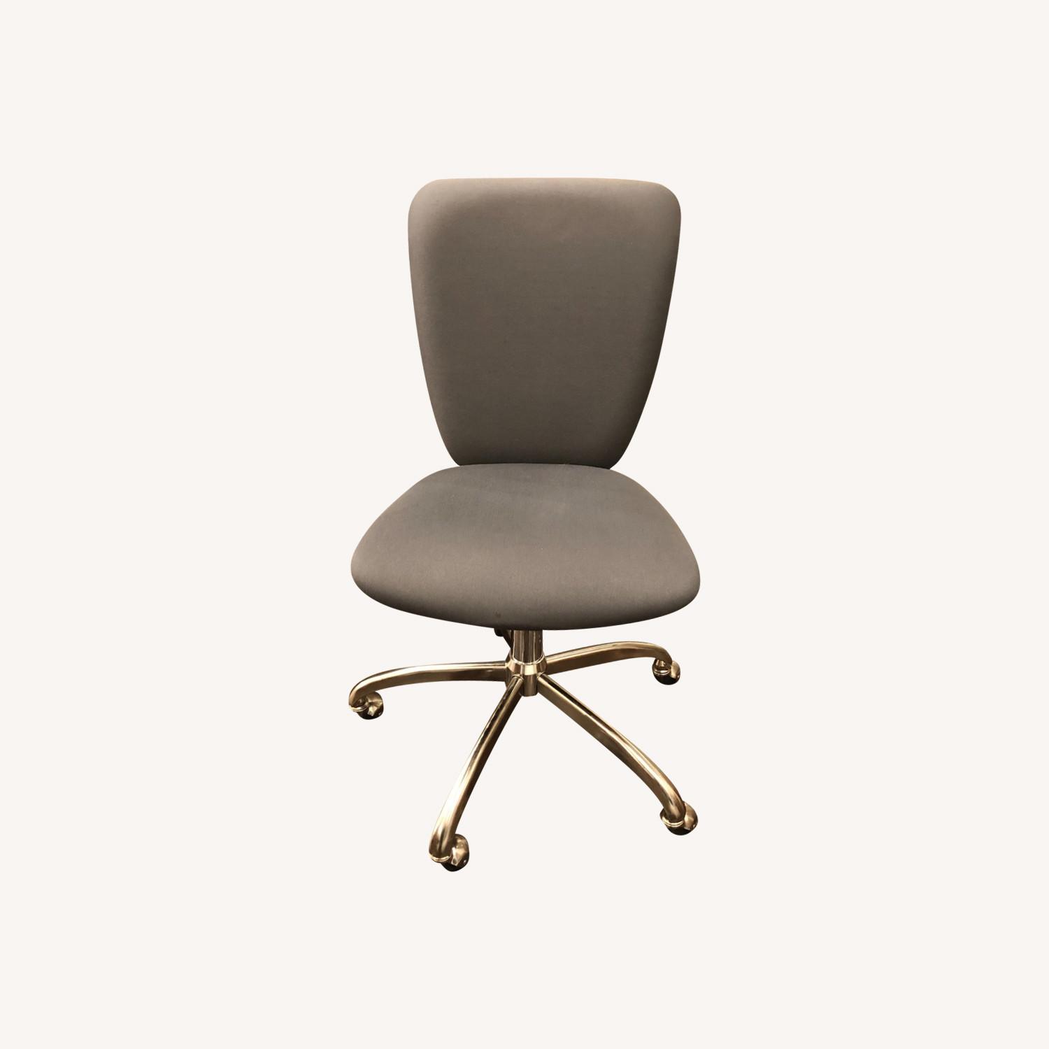 Pottery Barn Square Upholstered Desk Chair - AptDeco