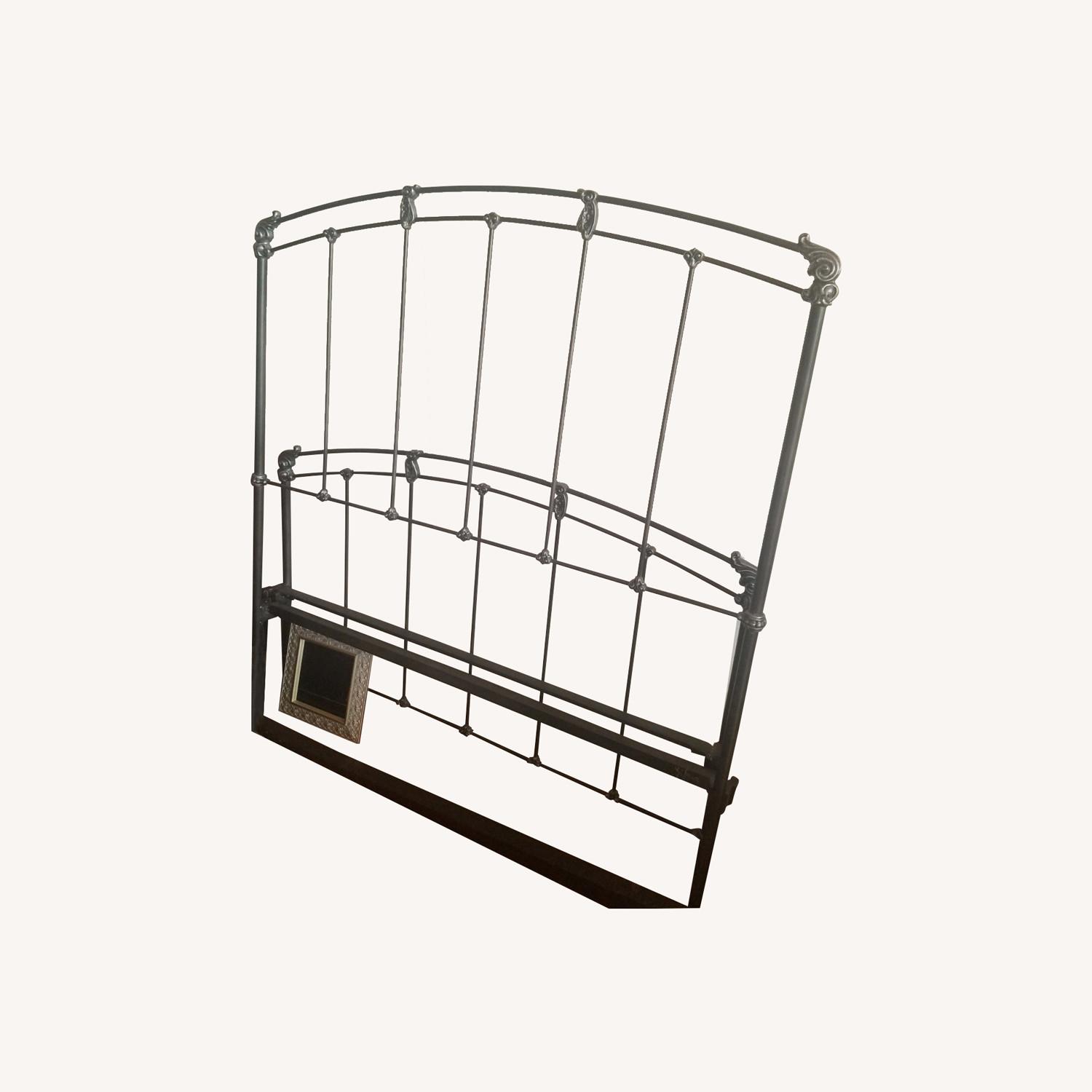 Full Size Iron Bed - image-0