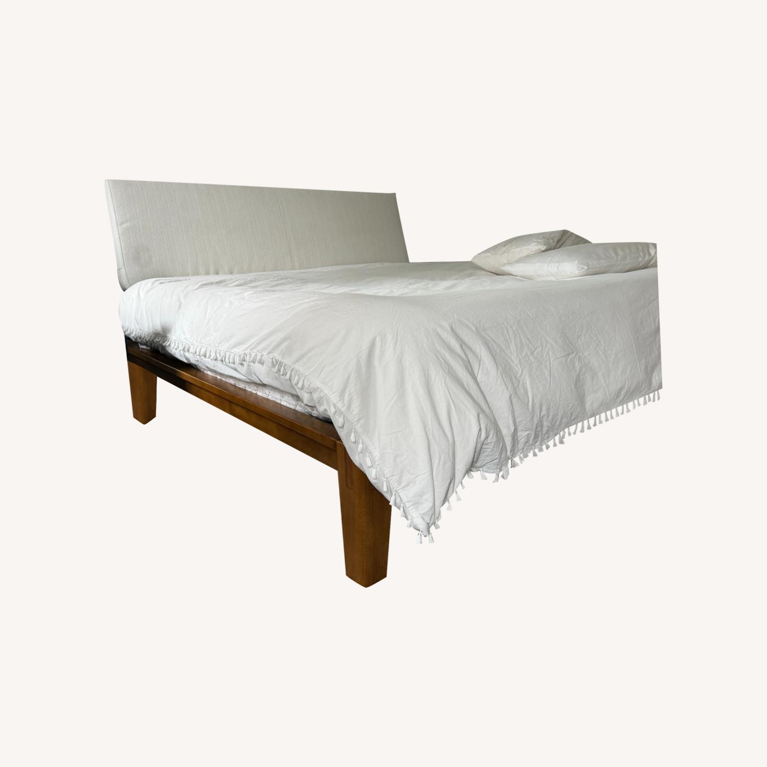 The Bed + Pillowboard (Walnut) - image-0