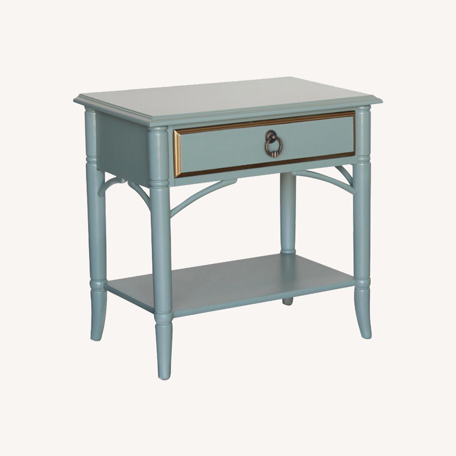 Mid Century Light Green Side Tables - image-6