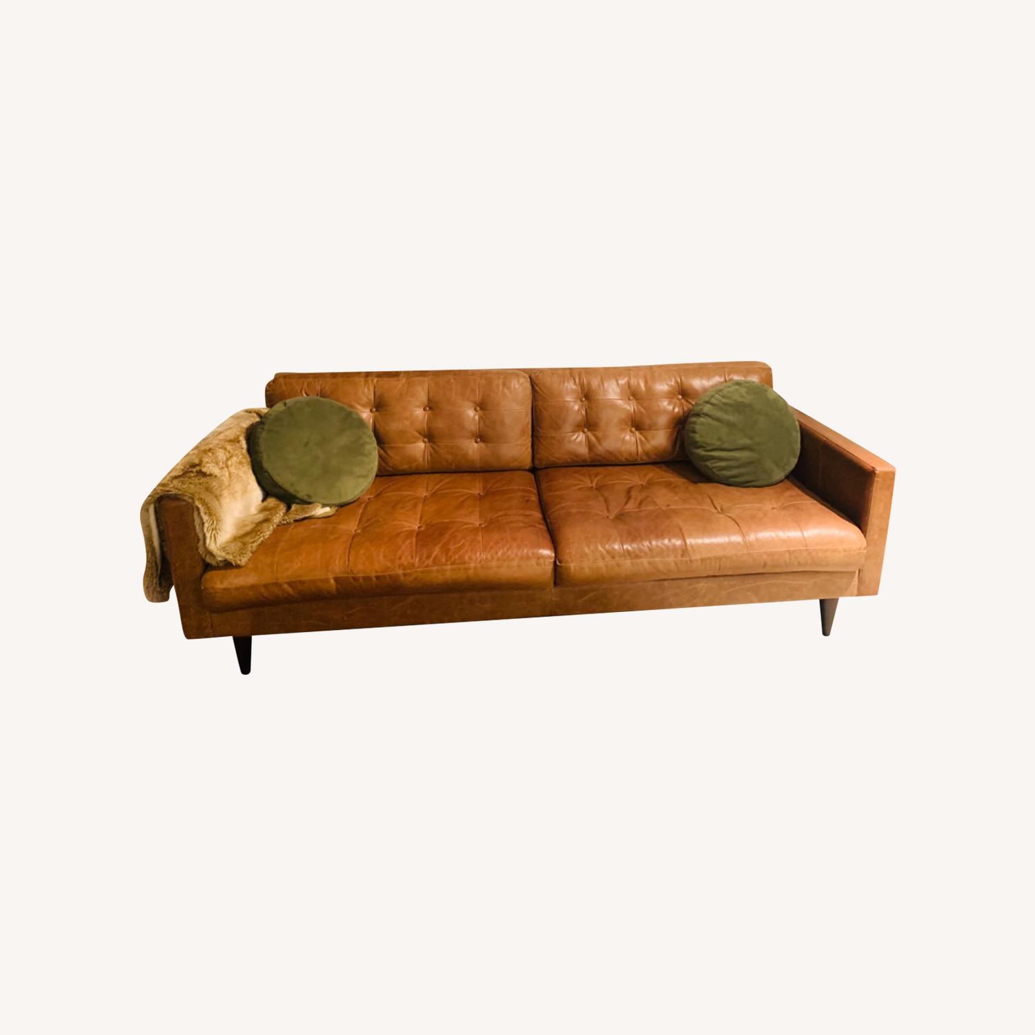 Joybird Eliot Leather Sofa - image-0