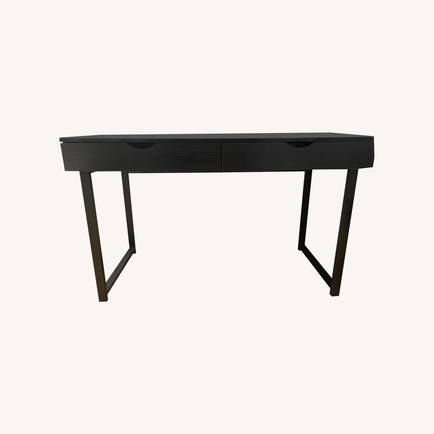 Black Computer Desk - image-0