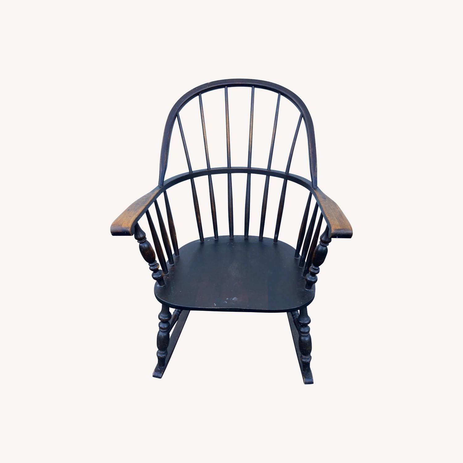 Windsor Spindle Style Rocking Chair - image-0