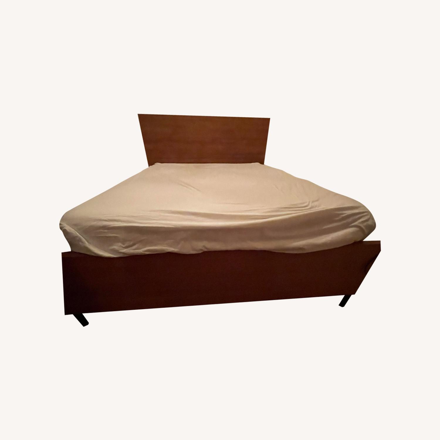 West Elm Queen Trundle Bed - image-0
