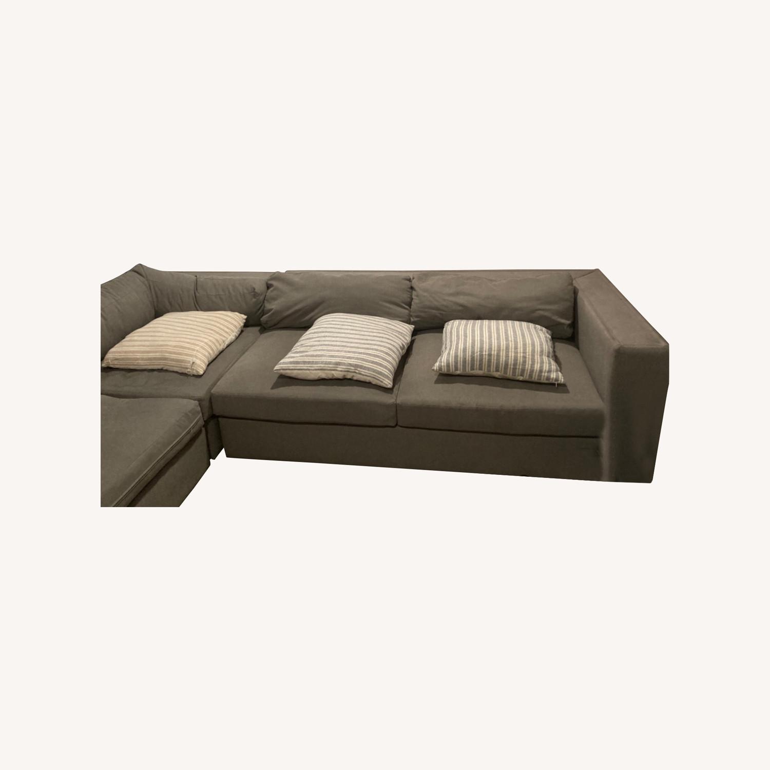 Living Spaces Utopia Modular 3 Piece Sectional - image-0