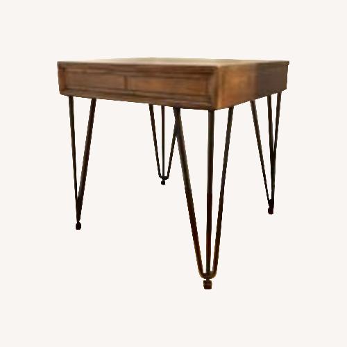 Used Bed Bath & Beyond Wooden Side Table for sale on AptDeco