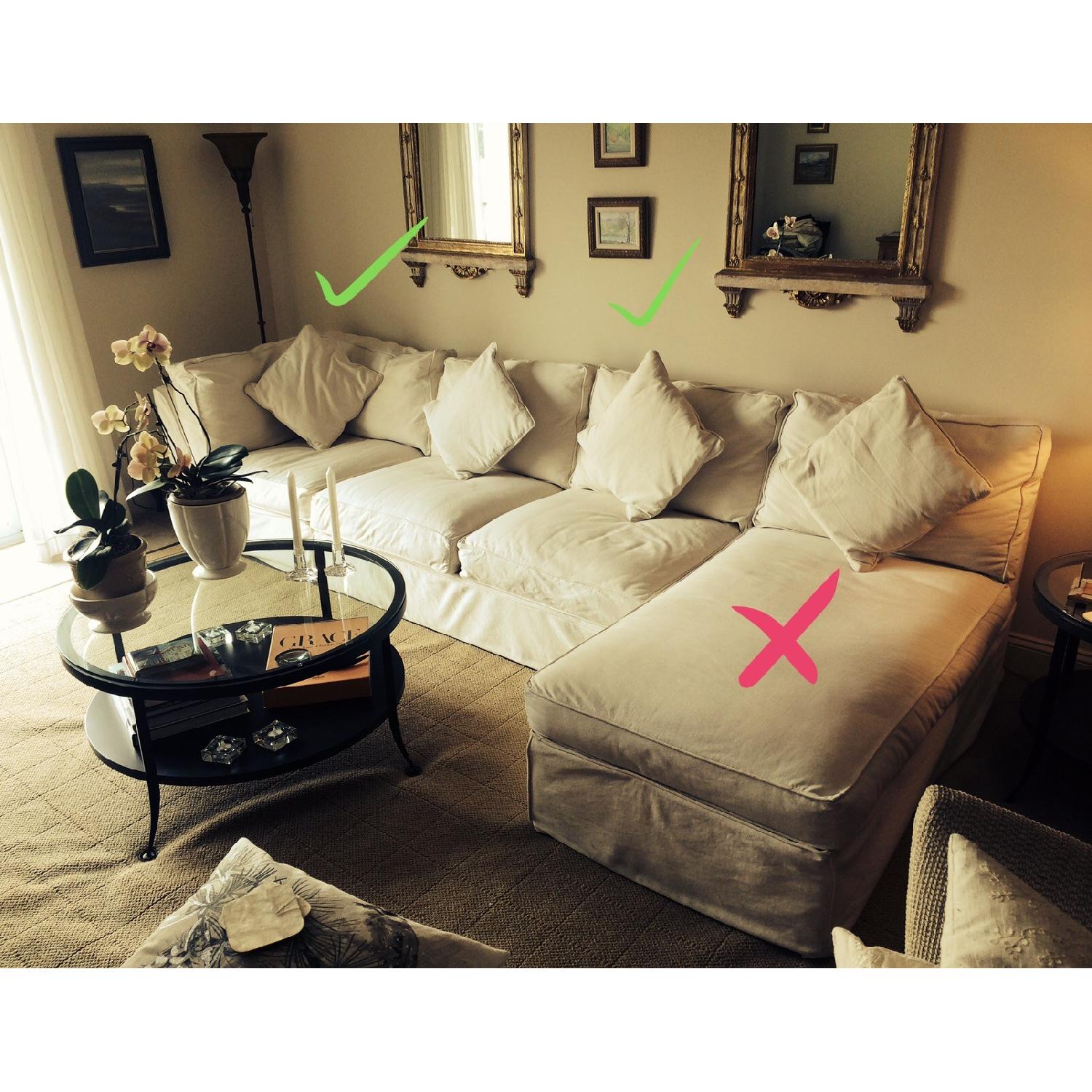 Rowe Furniture Sectional Sofa AptDeco