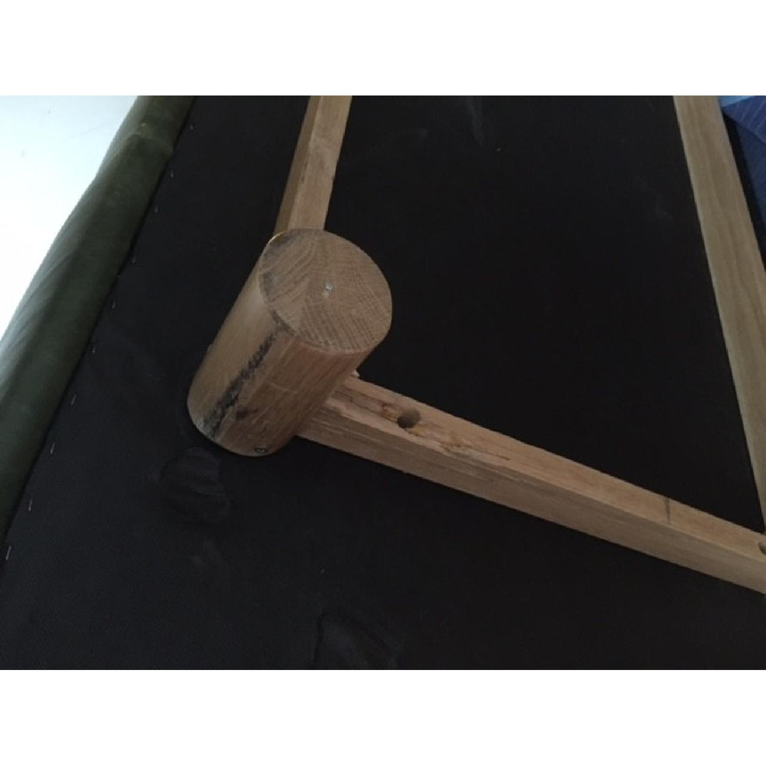 Michael Felix Flora Pine Green Leather Sofa - image-3