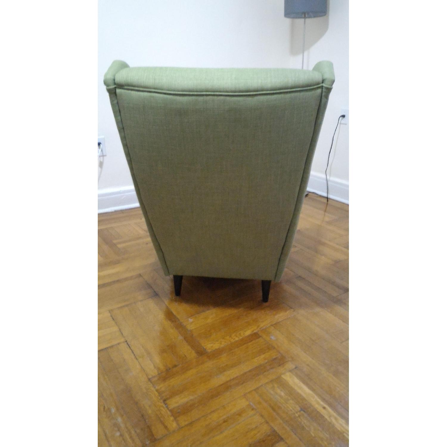 Ikea Strandmon Wing Chair & Ottoman - image-4
