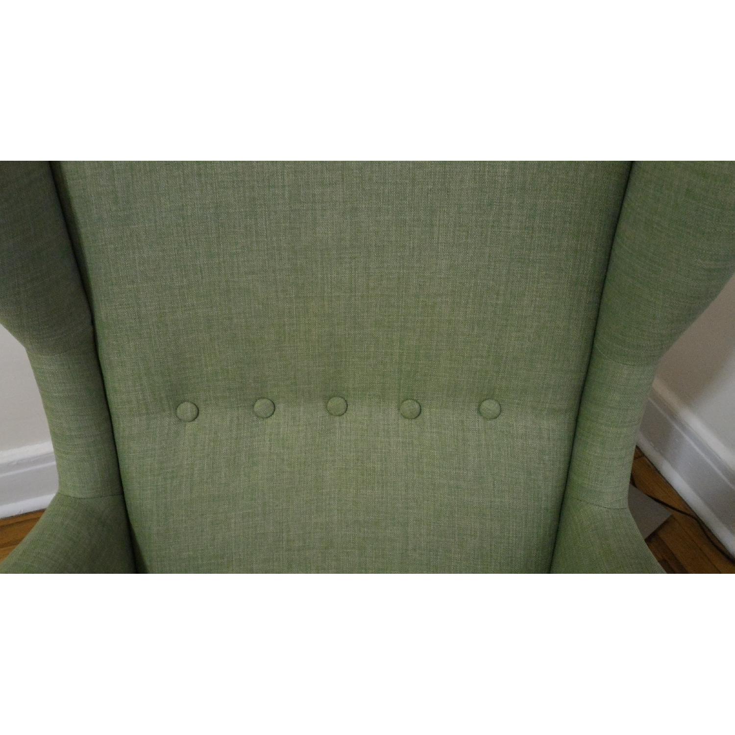 Ikea Strandmon Wing Chair & Ottoman - image-5