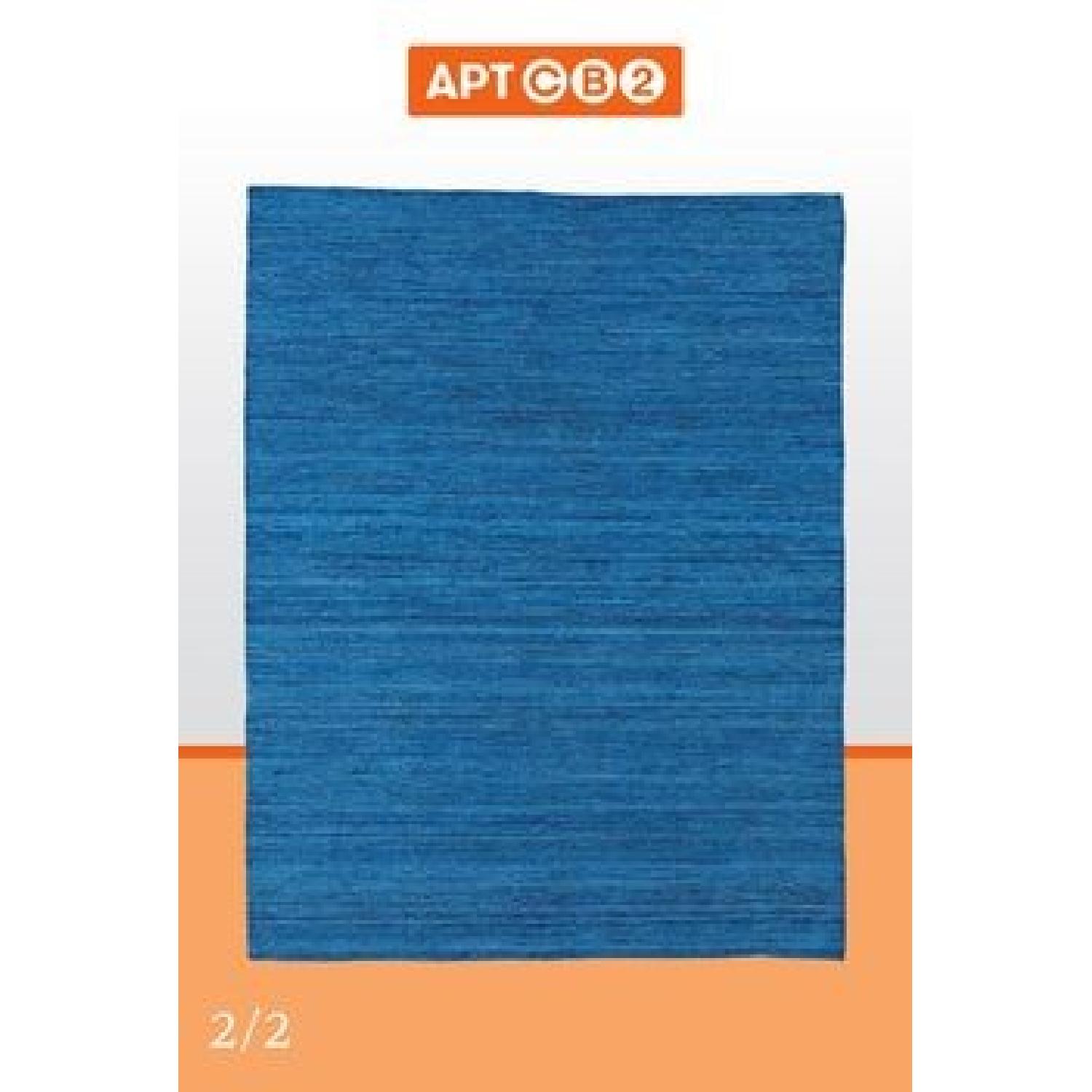 CB2 Recycled Silk Sari Rug - image-2