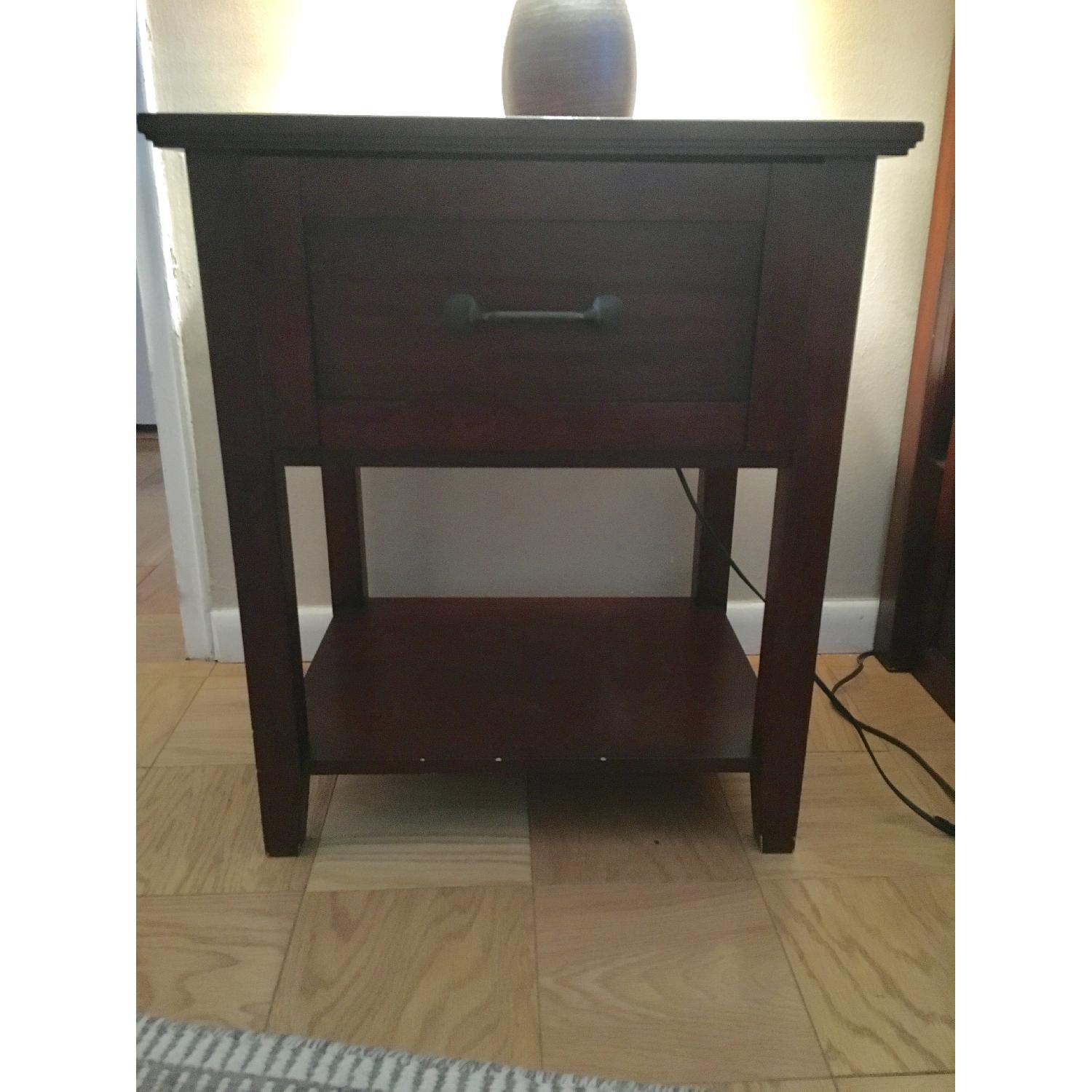 Pottery Barn Stratton Side Table AptDeco